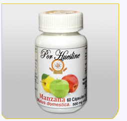 Cápsulas de manzana por Huesline Cápsulas de manzana